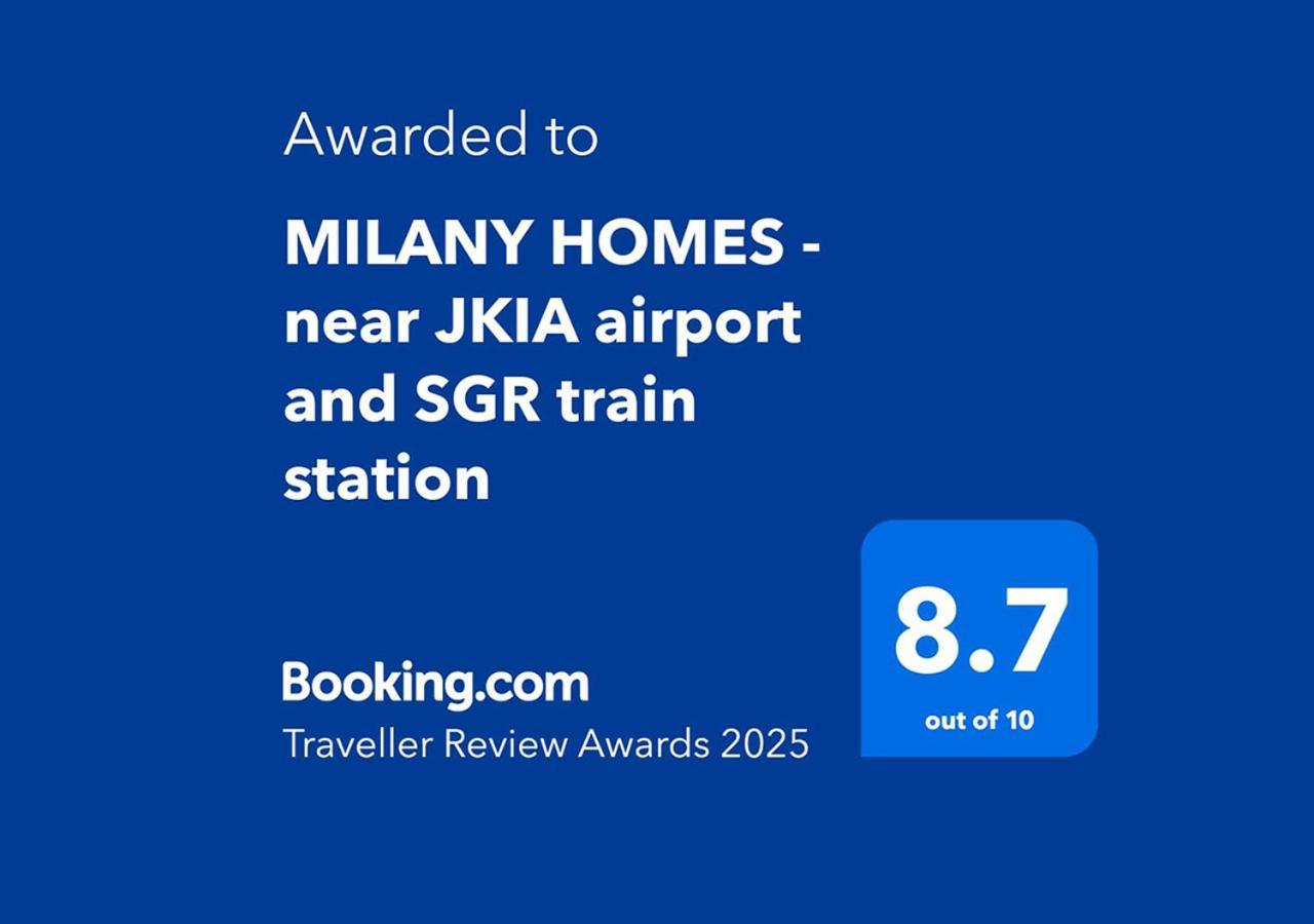 Milany Homes - Near Jkia Airport And Sgr Train Station Nairobi Exterior foto